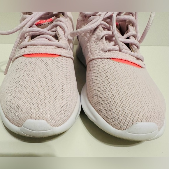 Adidas: Women’s QT Racer 2.0 Running Shoe, Pink/White Turbo, Cloud Foam, 6.5 - Picture 2 of 11